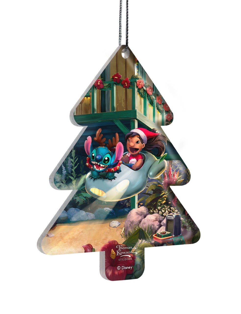Disney (Lilo & Stitch – Aloha Christmas) Hanging Acrylic Print ACPTREE869