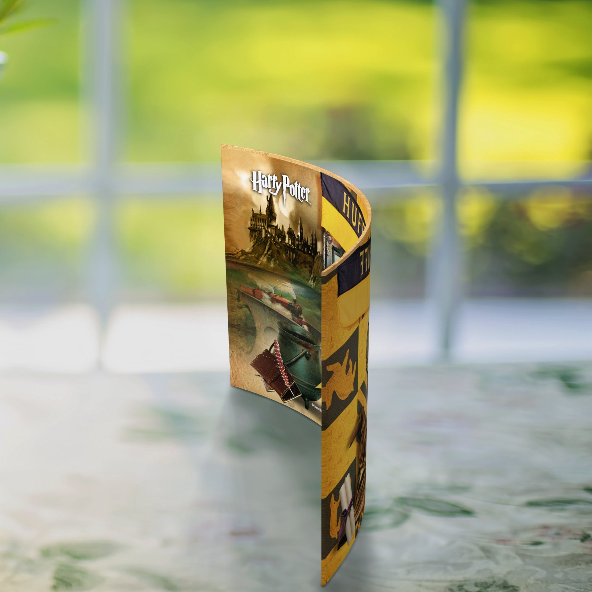 Harry Potter (Hufflepuff Sorting Hat - Add Your Photo!)  7" x 5" Curved Acrylic Print ACPU0705CUR031