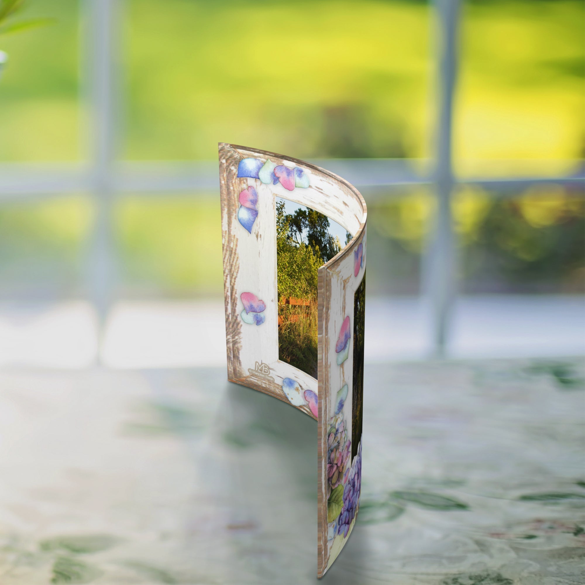 Marjolein Bastin (Star Fish and Sea Glass - Add Your Photo!)  7" x 5" Curved Acrylic Print ACPU0705CUR039