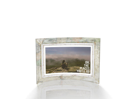 Vacation Collection (Oh The Places You'll Go - Personalized)  7" x 5" Curved Acrylic Print