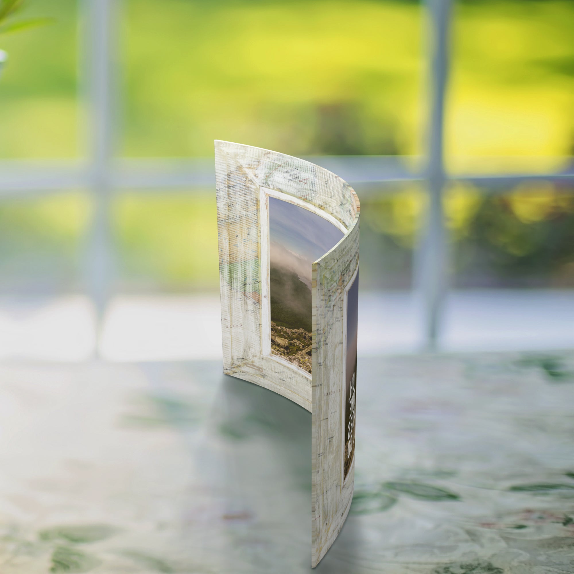 Vacation Collection (Oh The Places You'll Go - Personalized)  7" x 5" Curved Acrylic Print