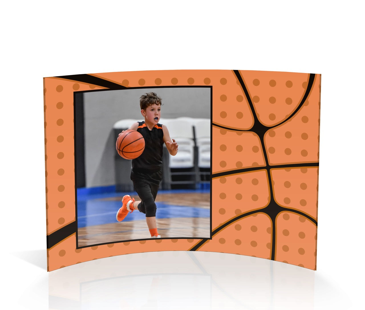 Trend Setters Original (Sports - Left Photo Upload) 7" x 5" Curved Acrylic Print