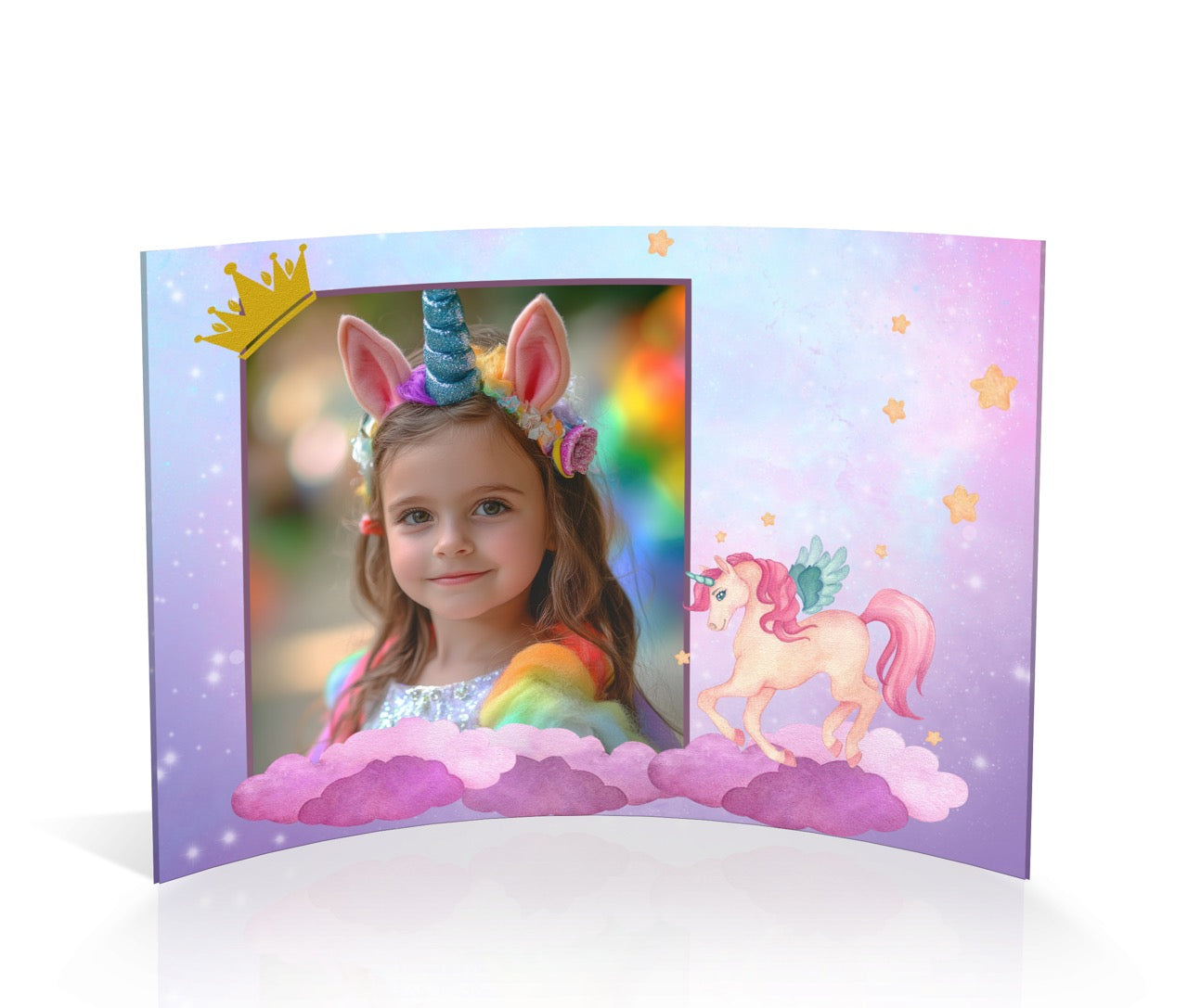 Trend Setters Original (Interests - Left Photo Upload) 7" x 5" Curved Acrylic Print