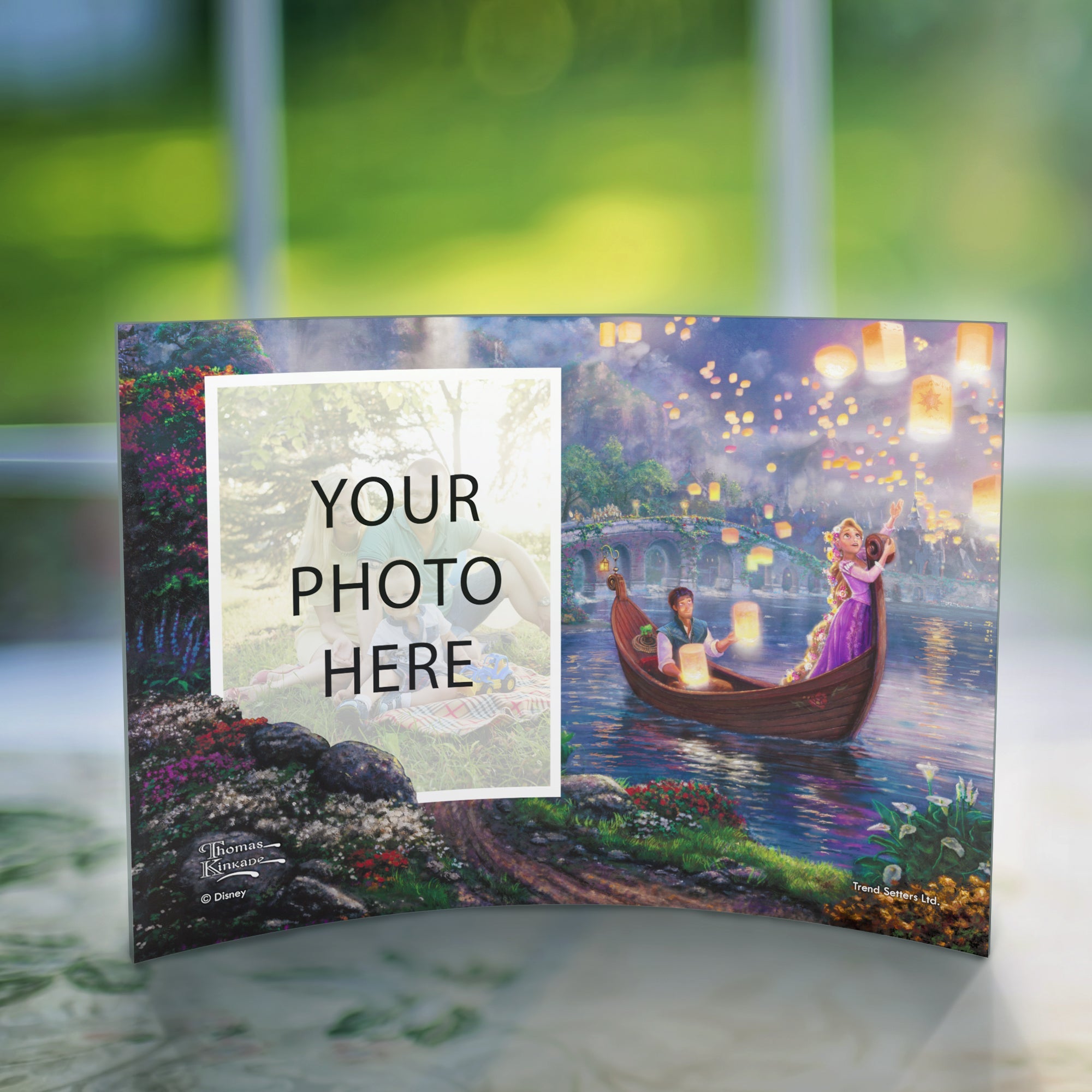 Disney (Tangled - Add Your Photo!) 10" x 7" Curved Acrylic Print ACPU1007CUR441