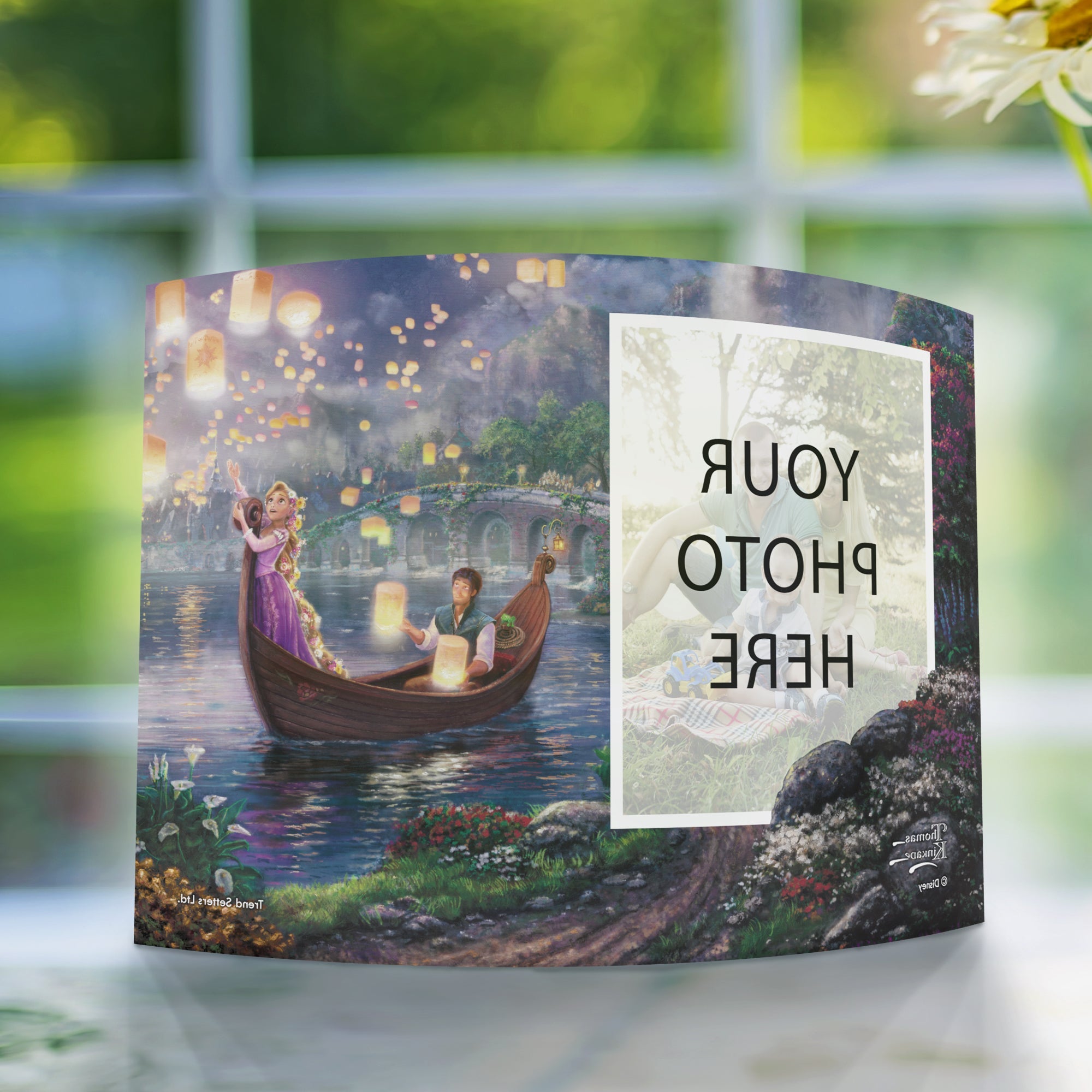 Disney (Tangled - Add Your Photo!) 10" x 7" Curved Acrylic Print ACPU1007CUR441