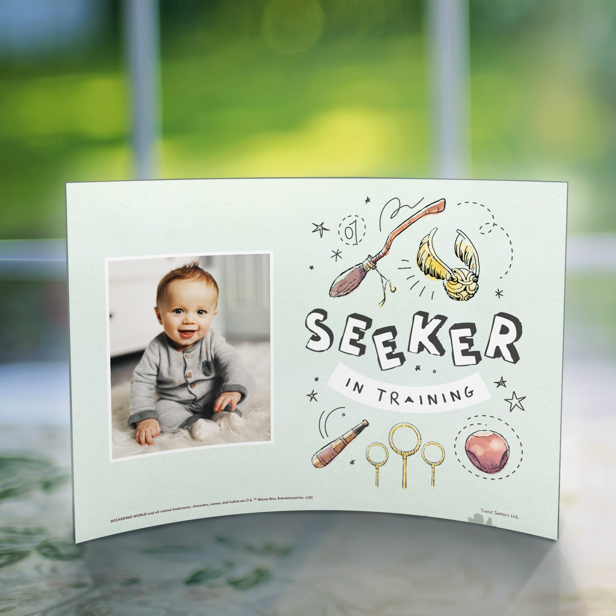 Harry Potter (Seeker in Training - Add Your Photo!)  10" x 7" Curved Acrylic Print ACPU1007CUR711