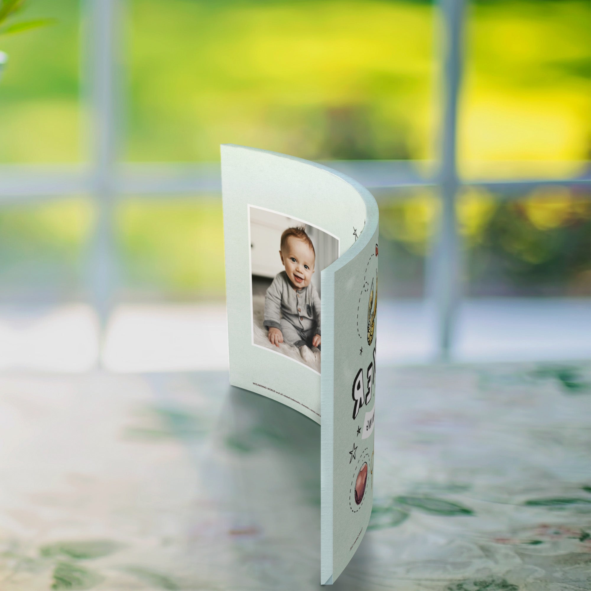 Harry Potter (Seeker in Training - Add Your Photo!)  10" x 7" Curved Acrylic Print ACPU1007CUR711