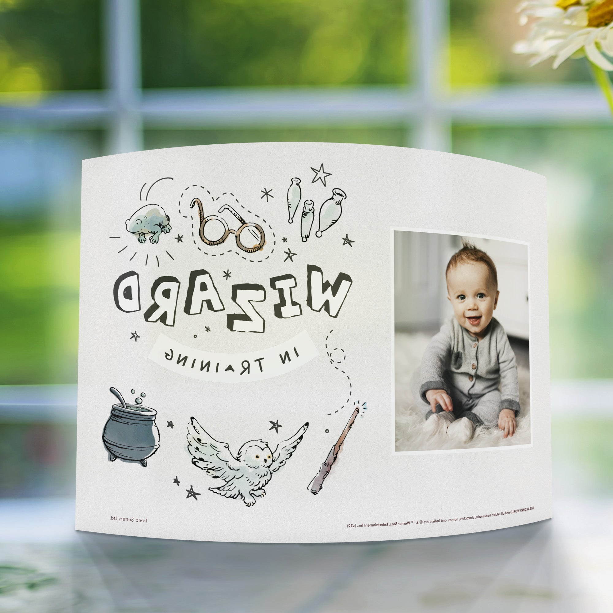 Harry Potter (Wizard in Training - Add Your Photo!)  10" x 7" Curved Acrylic Print ACPU1007CUR712