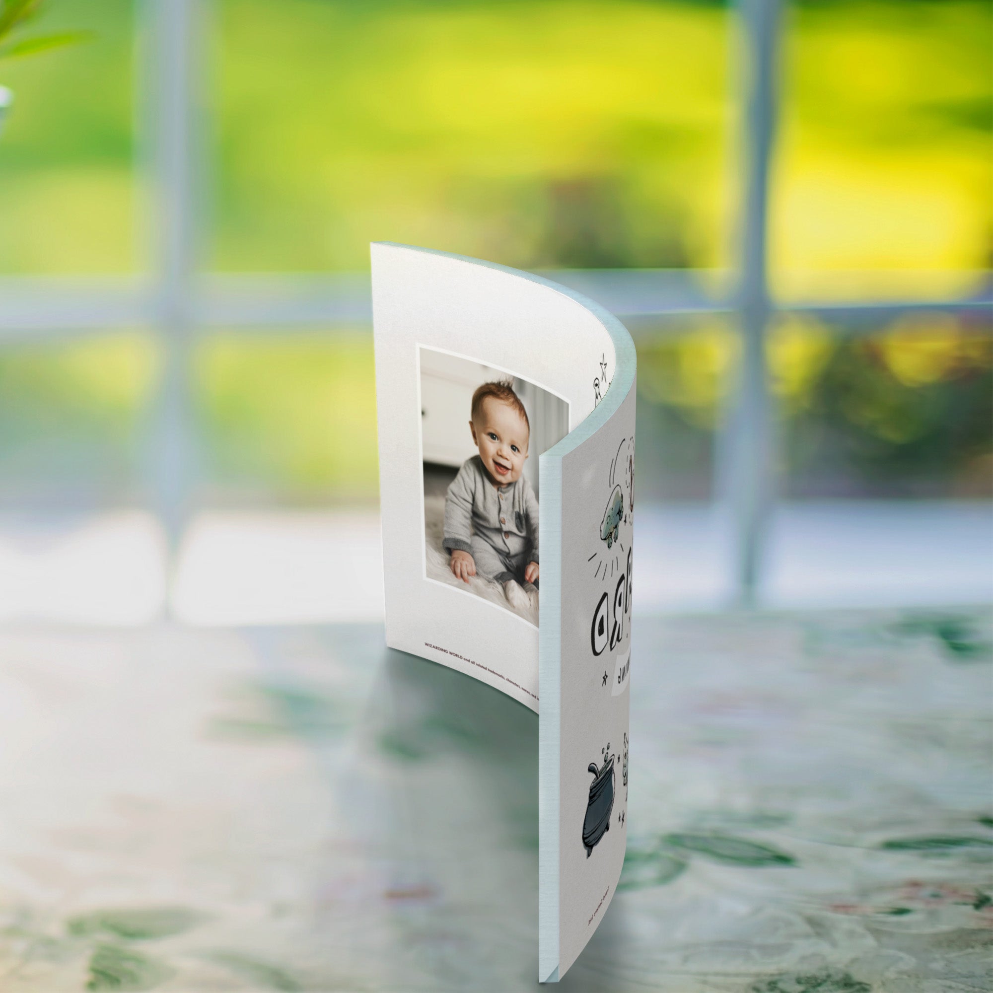 Harry Potter (Wizard in Training - Add Your Photo!)  10" x 7" Curved Acrylic Print ACPU1007CUR712