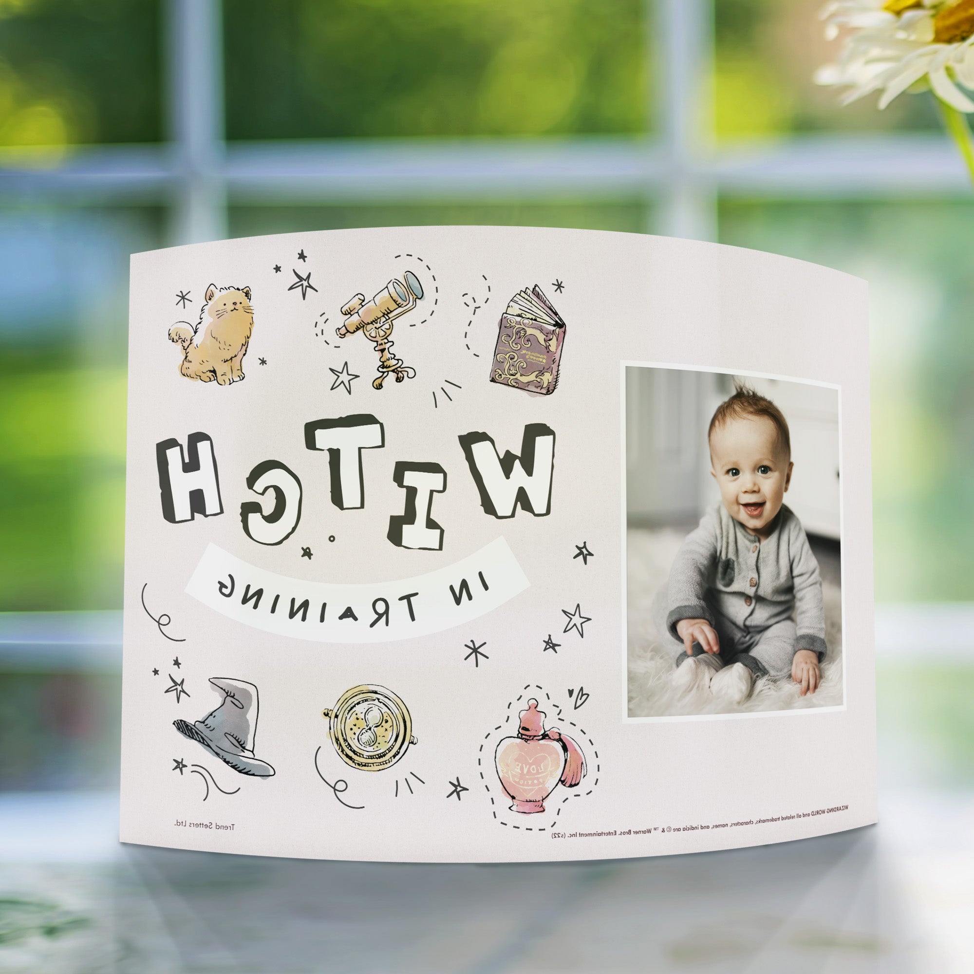 Harry Potter (Witch in Training - Add Your Photo!)  10" x 7" Curved Acrylic Print ACPU1007CUR713