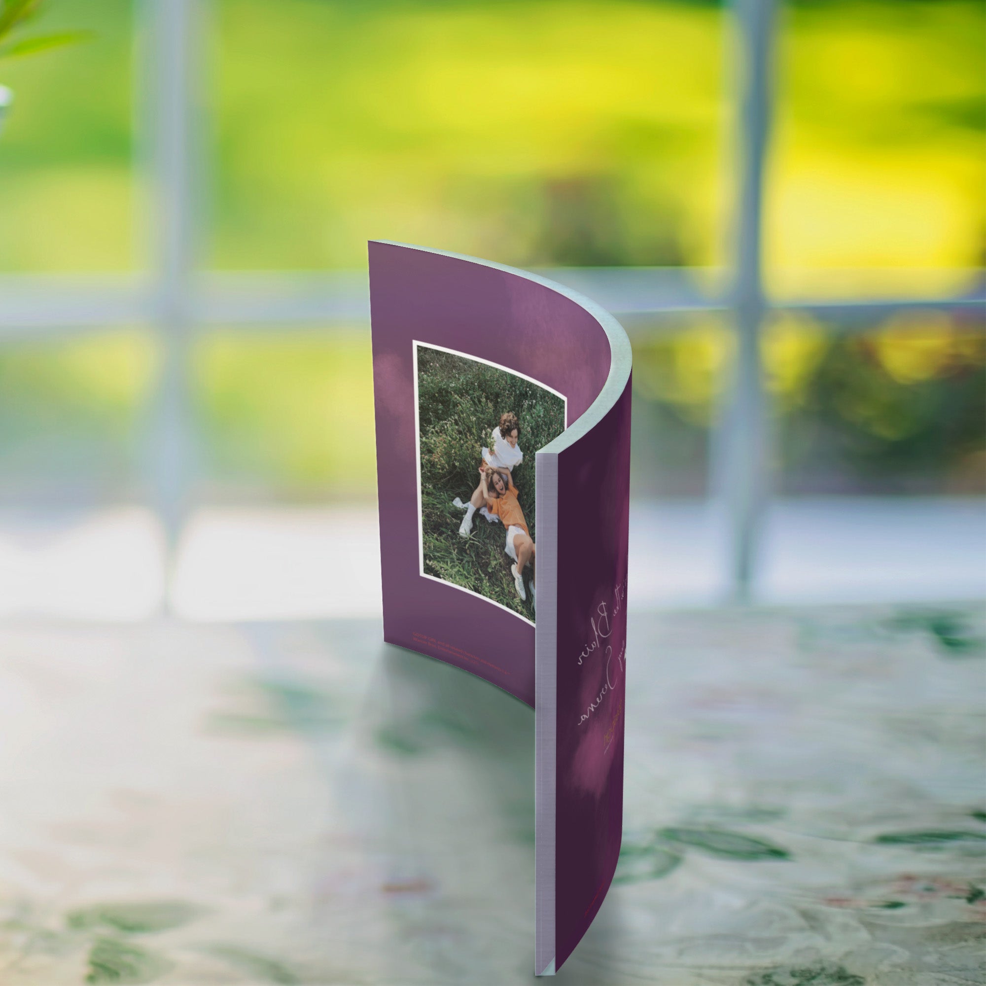 Gossip Girl (Blair to my Serena - Personalized)  10" x 7" Curved Acrylic Print