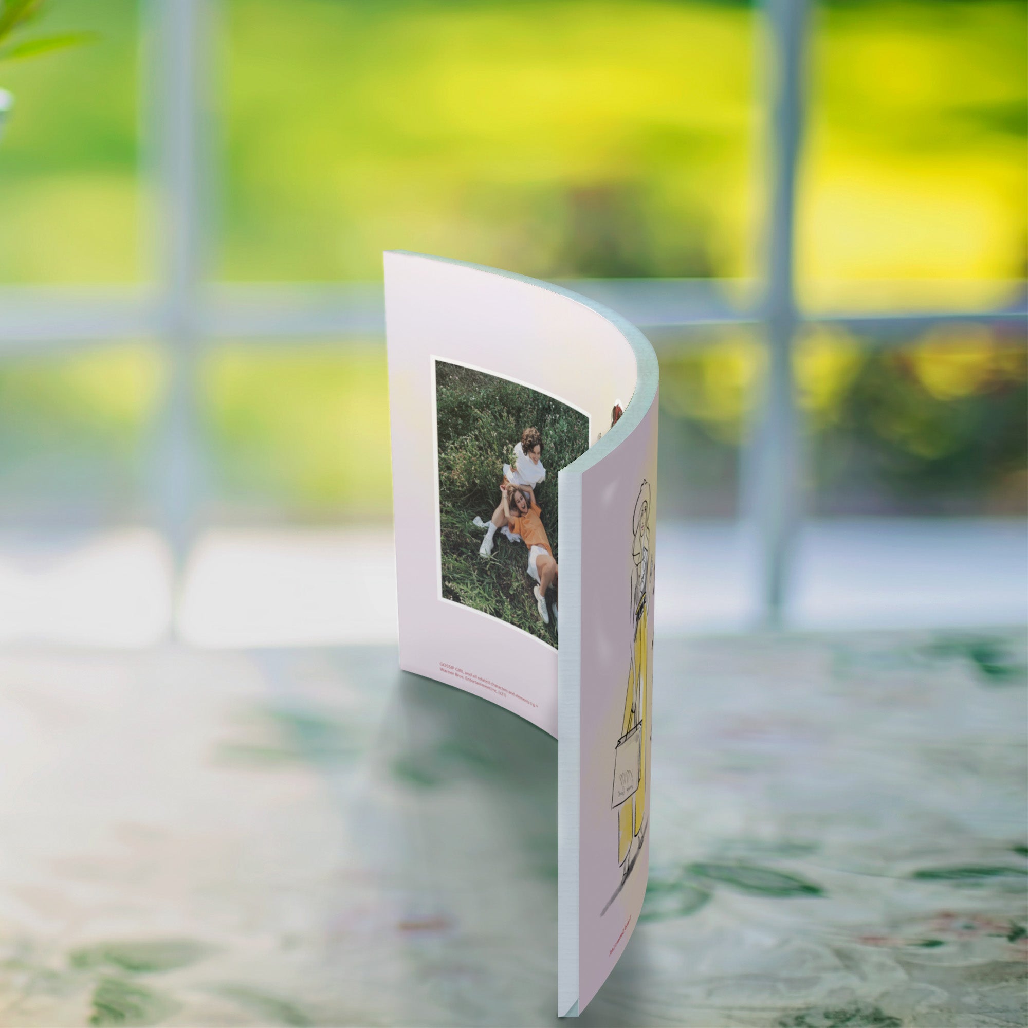 Gossip Girl (Serena to my Blair - Personalized)  10" x 7" Curved Acrylic Print