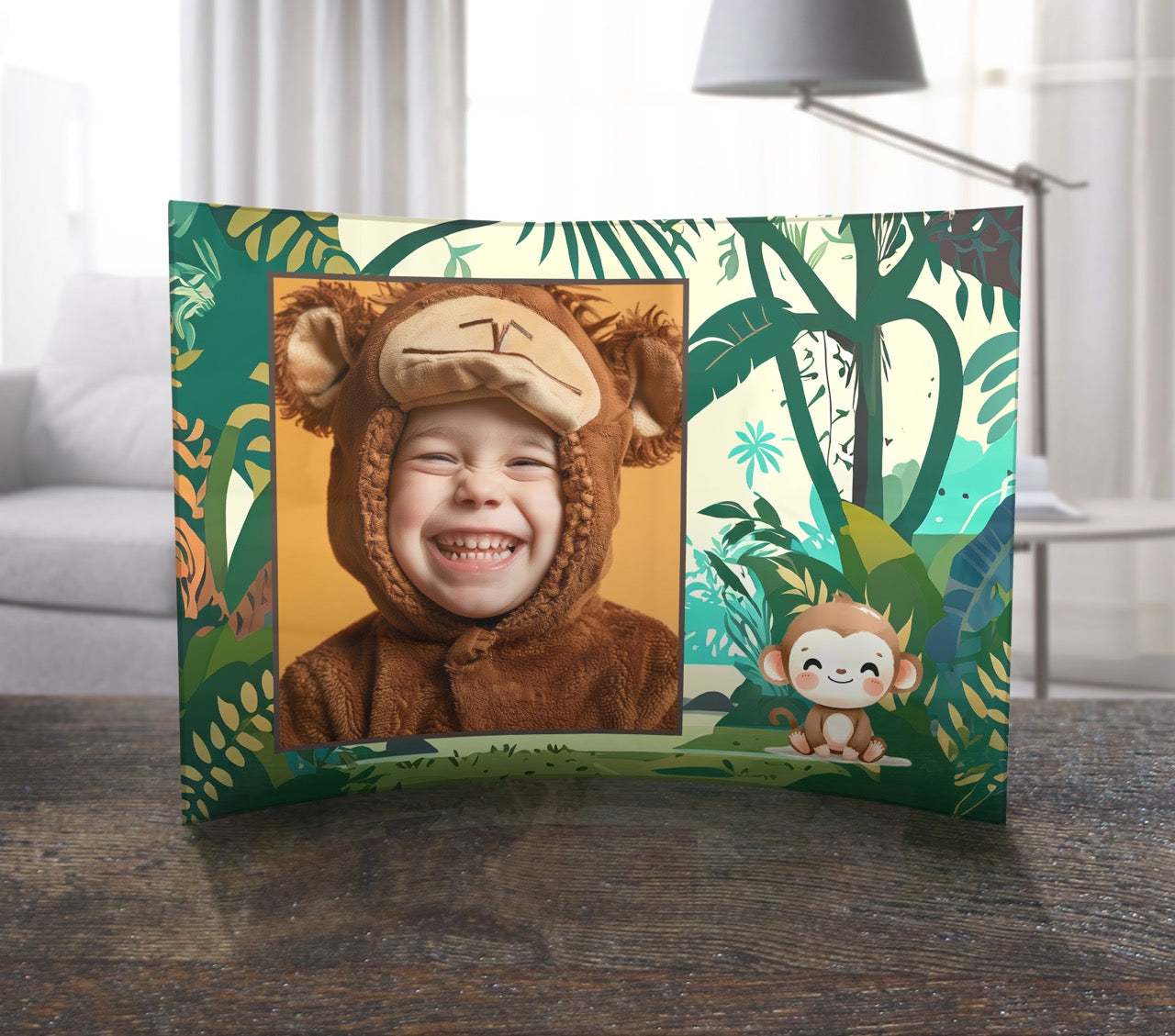 Trend Setters Original (Interests - Left Photo Upload) 10" x 7" Curved Acrylic Print