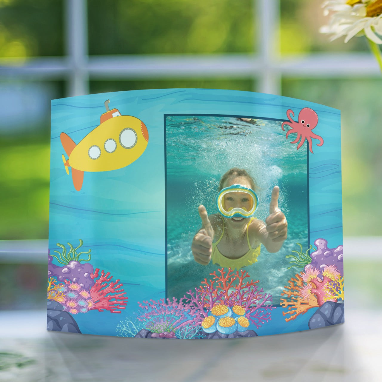 Trend Setters Original (Interests - Left Photo Upload) 10" x 7" Curved Acrylic Print