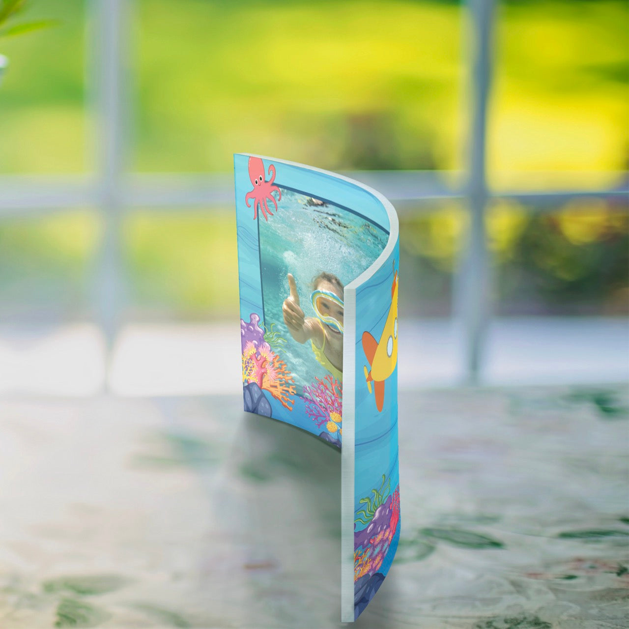 Trend Setters Original (Interests - Left Photo Upload) 10" x 7" Curved Acrylic Print