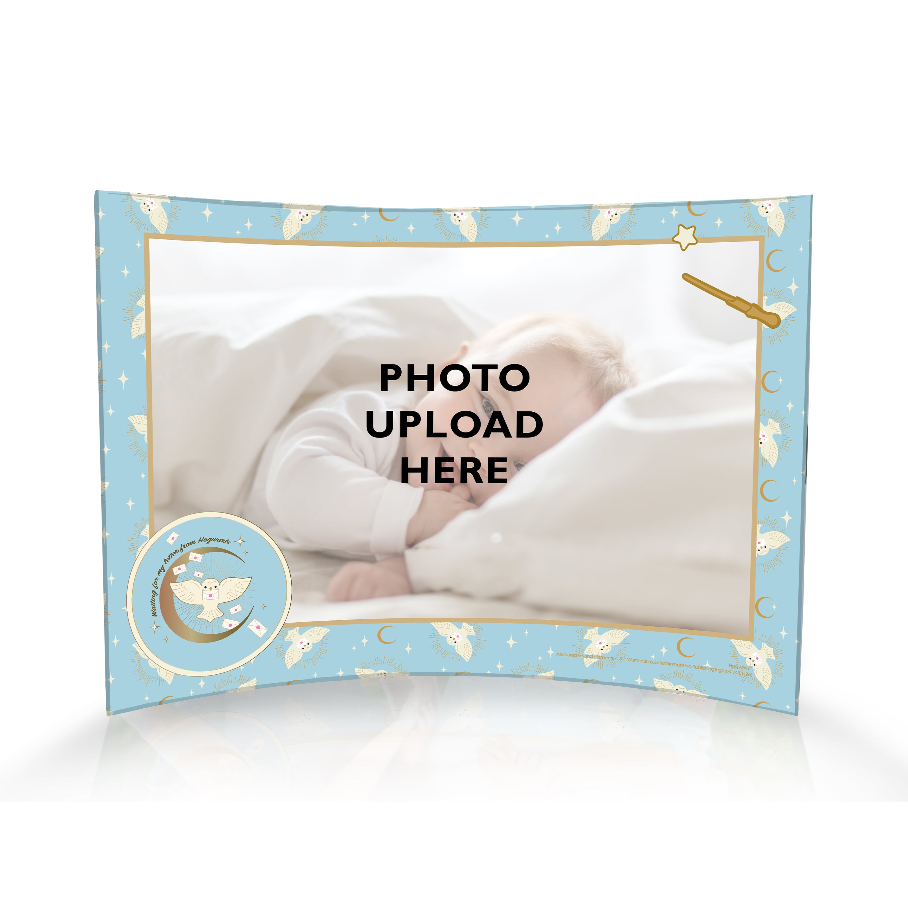 Harry Potter (Waiting for my Letter) 10" x 7" Curved Acrylic Print Personalized Photo Upload ACPU1007CUR887