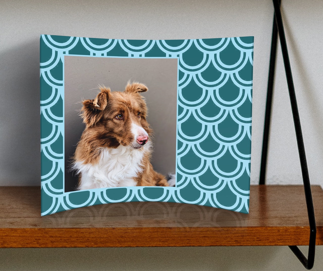 Trend Setters Original (Patterns - Left Photo Upload) 12 x 10 Curved Acrylic Print