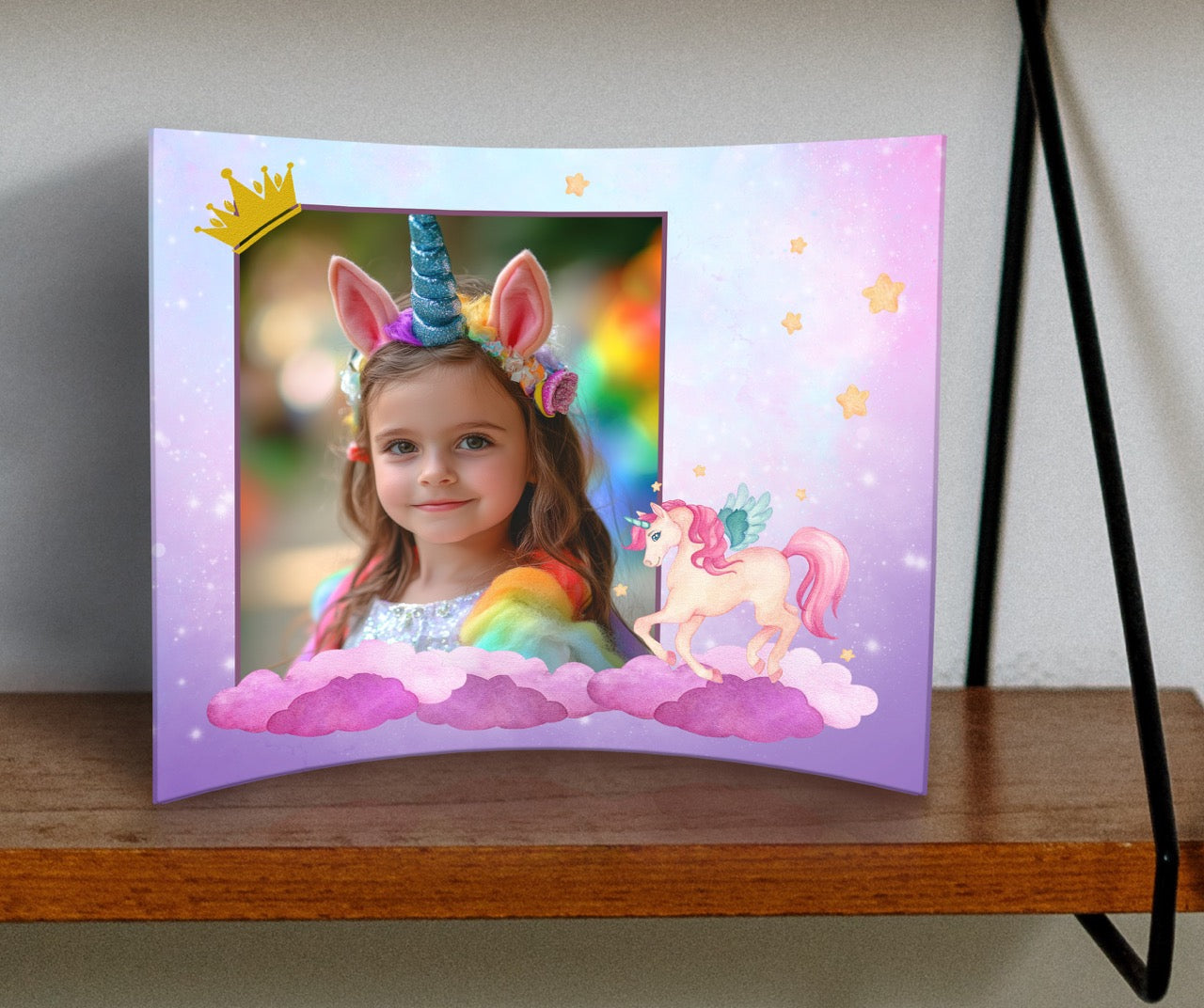 Trend Setters Original (Interests - Left Photo Upload) 12 x 10 Curved Acrylic Print