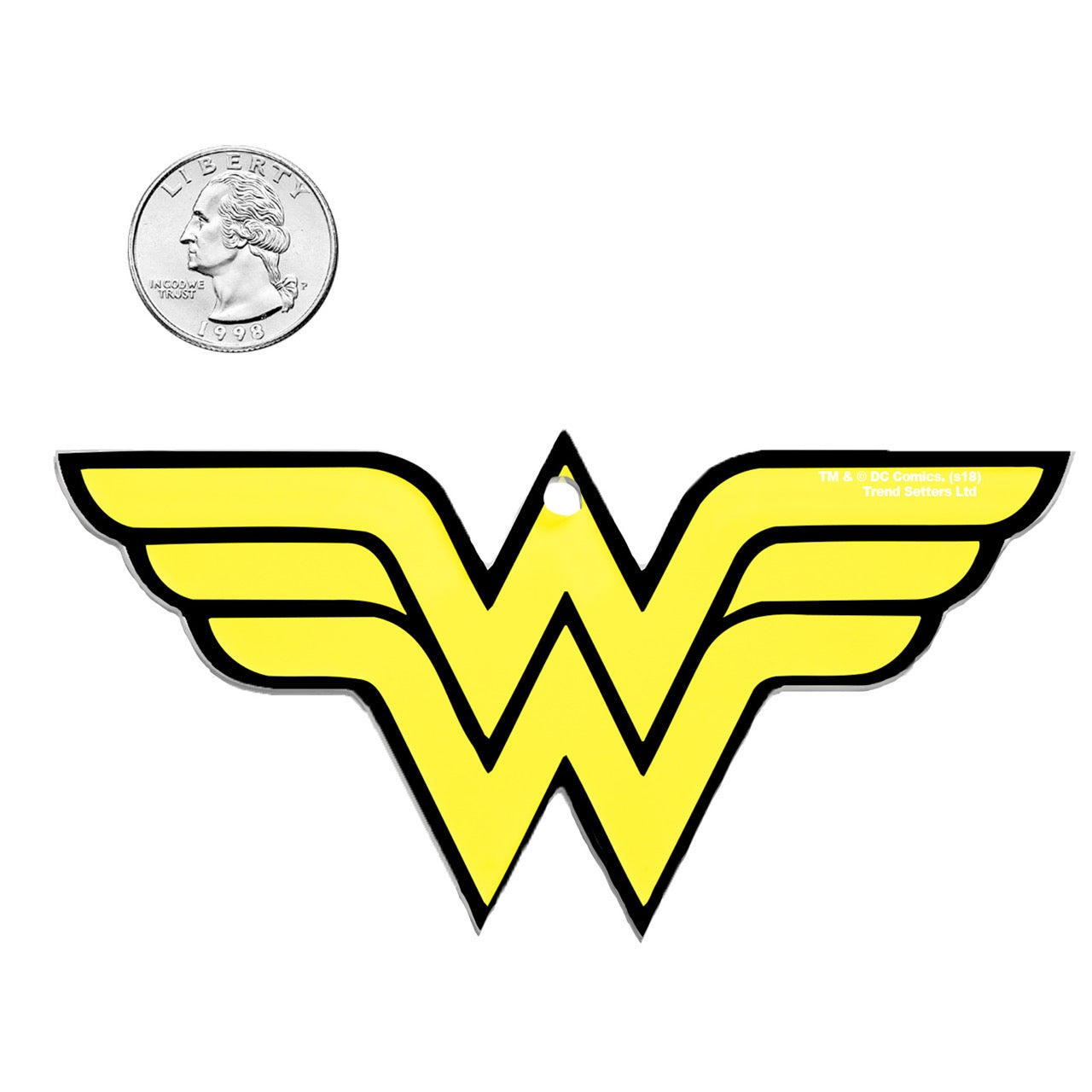 DC Comics (Wonder Woman Classic Logo) Wonder Woman Emblem-Shaped Acrylic Print ACPWW269