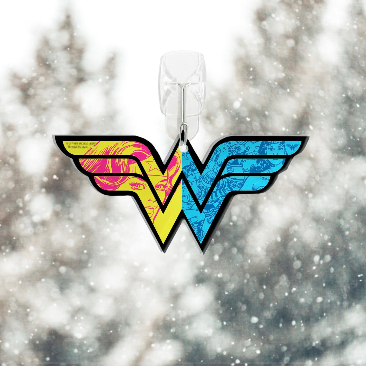 DC Wonder Woman (Split) Wonder Woman Emblem-Shaped Acrylic Print ACPWW614