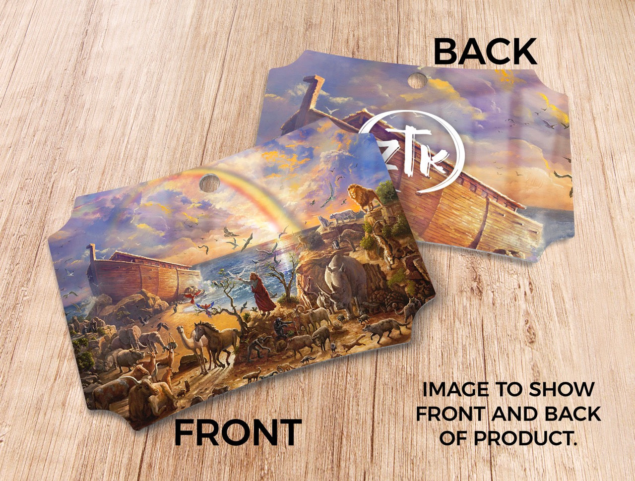 Zac Kinkade (Noah's Ark) Hanging Metal Print AMBERL148