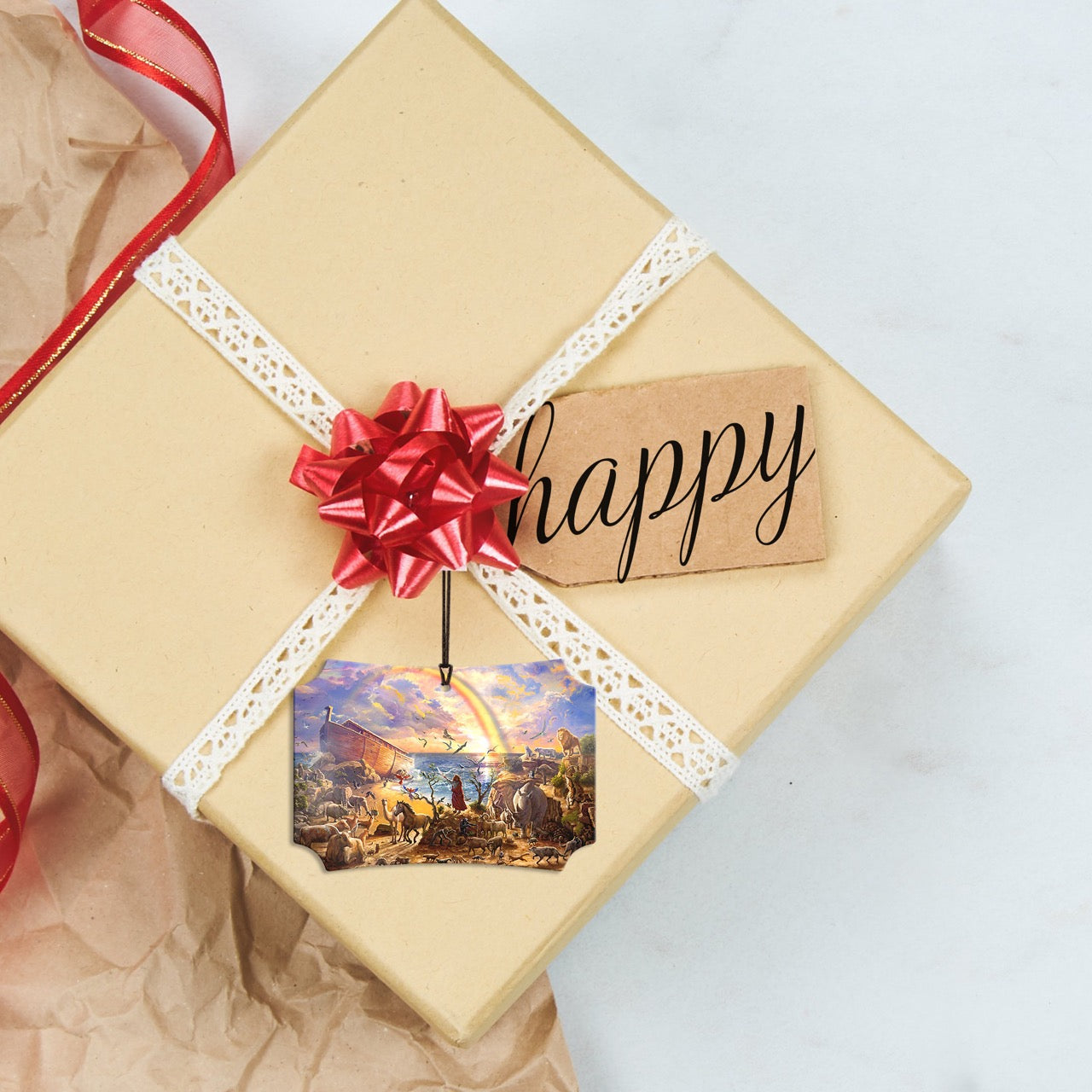 Zac Kinkade (Noah's Ark) Hanging Metal Print AMBERL148