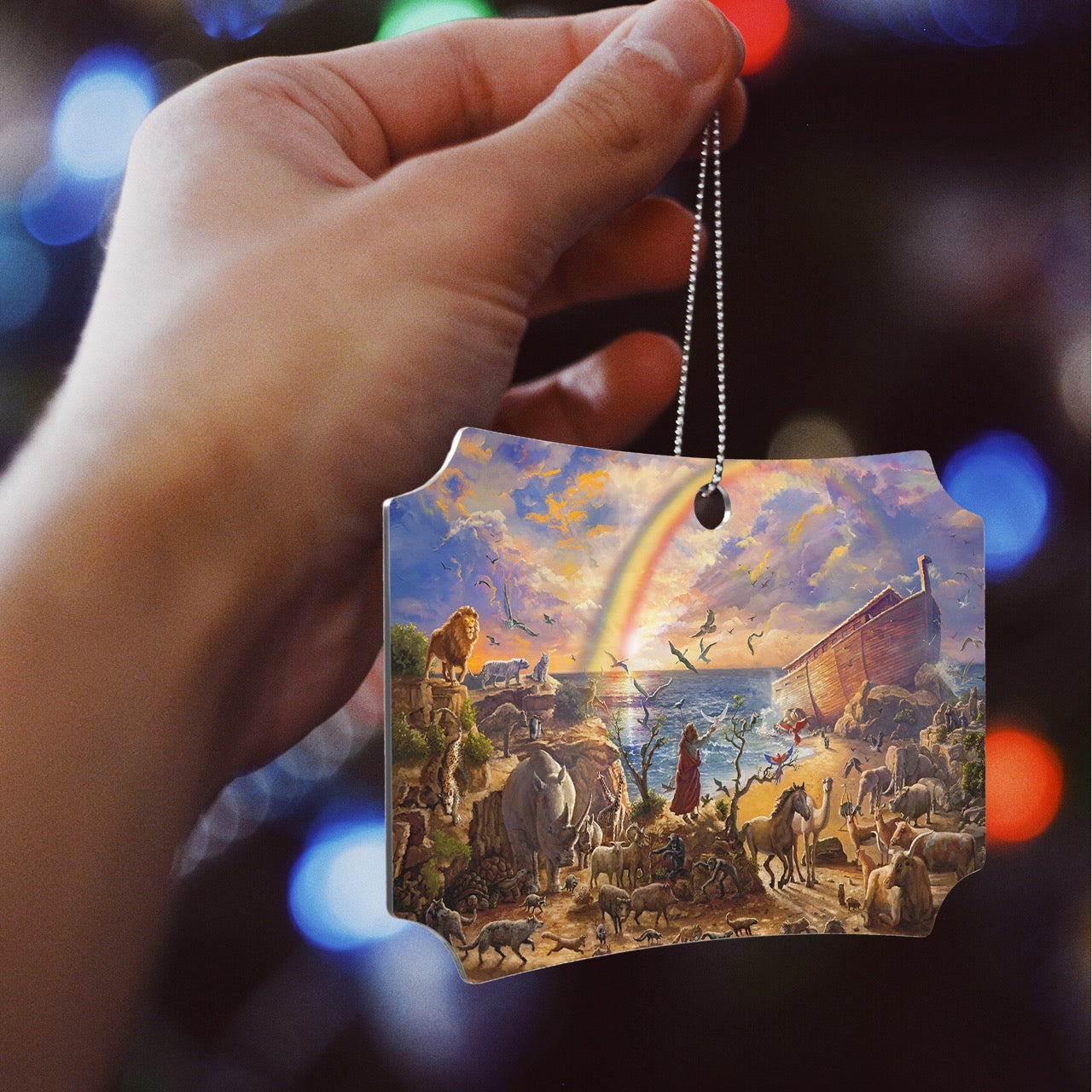 Zac Kinkade (Noah's Ark) Hanging Metal Print AMBERL148