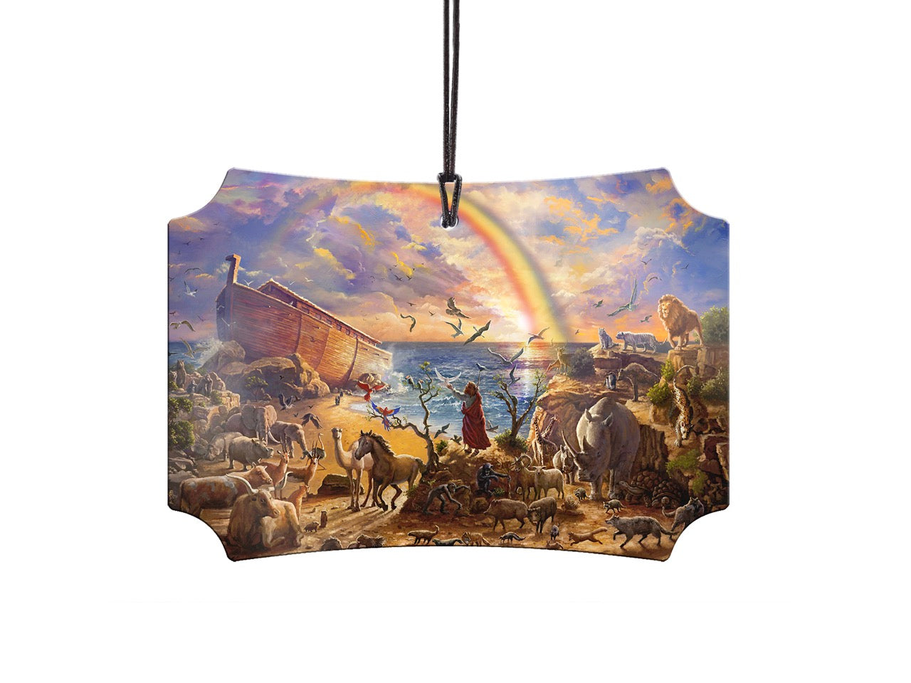 Zac Kinkade (Noah's Ark) Hanging Metal Print AMBERL148