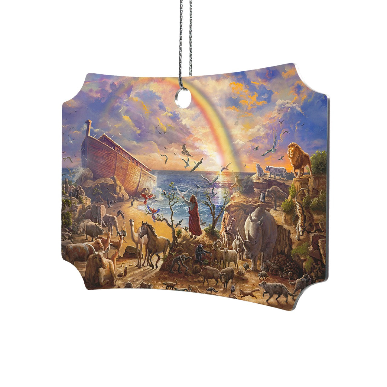 Zac Kinkade (Noah's Ark) Hanging Metal Print AMBERL148