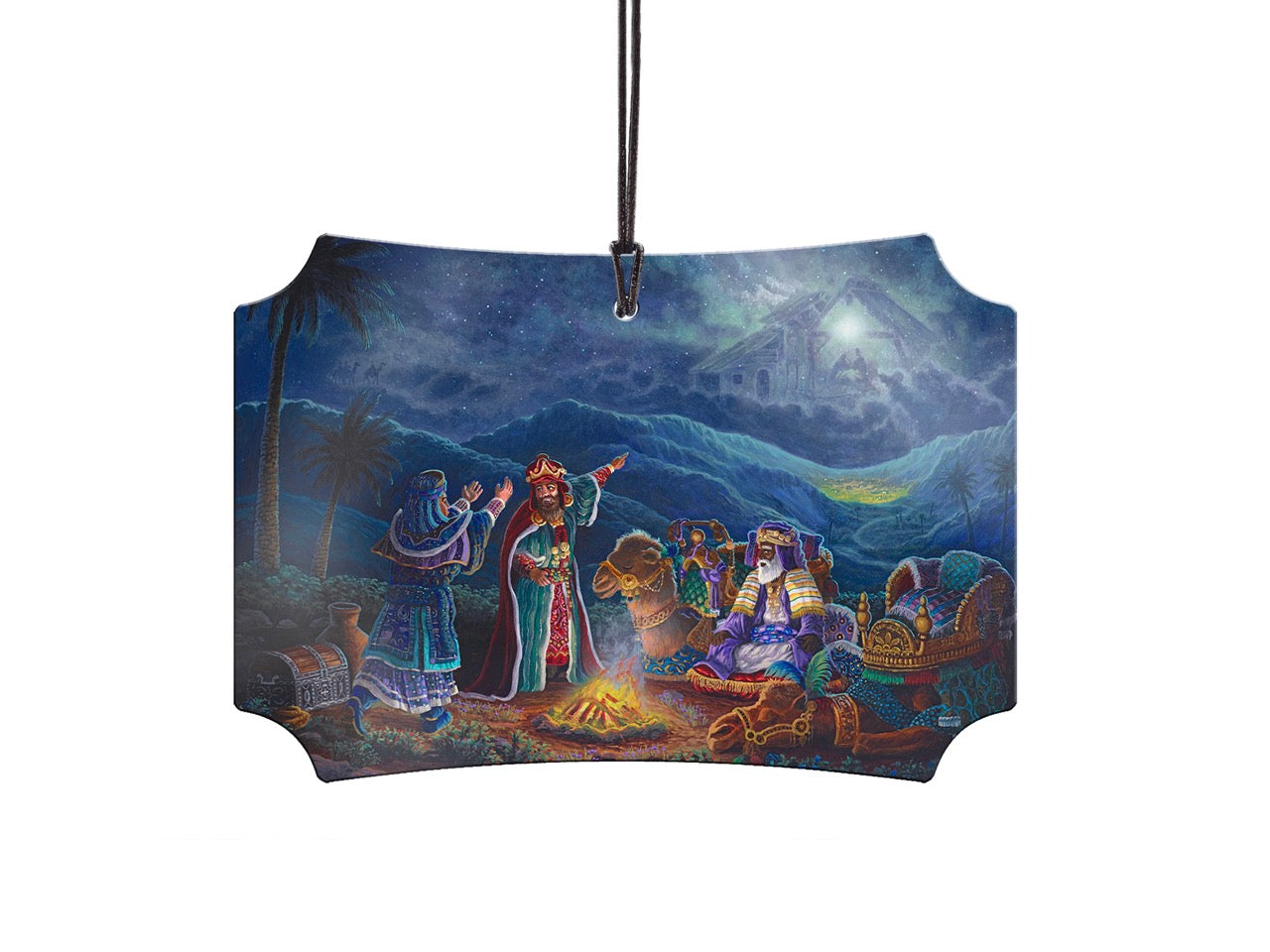 Zac Kinkade (The Three Wisemen) Hanging Metal Print AMBERL149