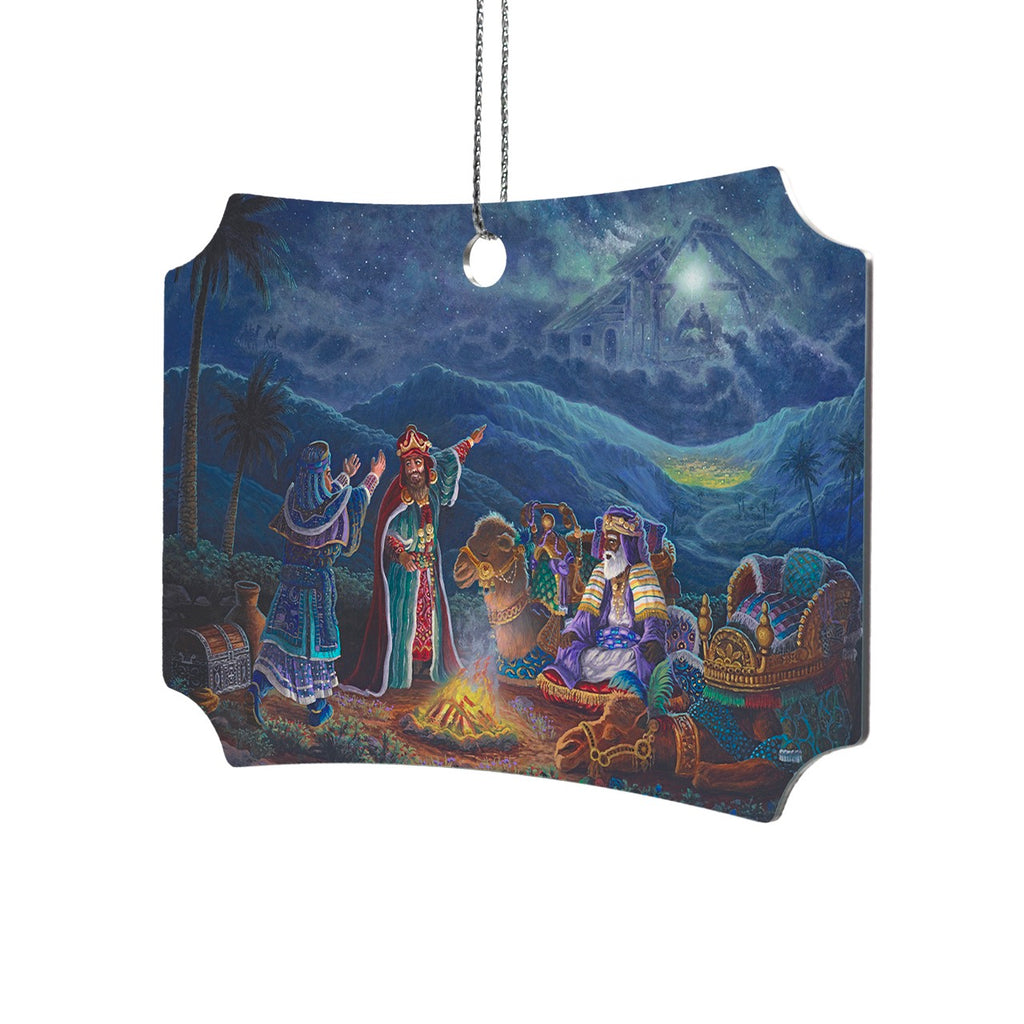 Zac Kinkade (The Three Wisemen) Hanging Metal Print AMBERL149