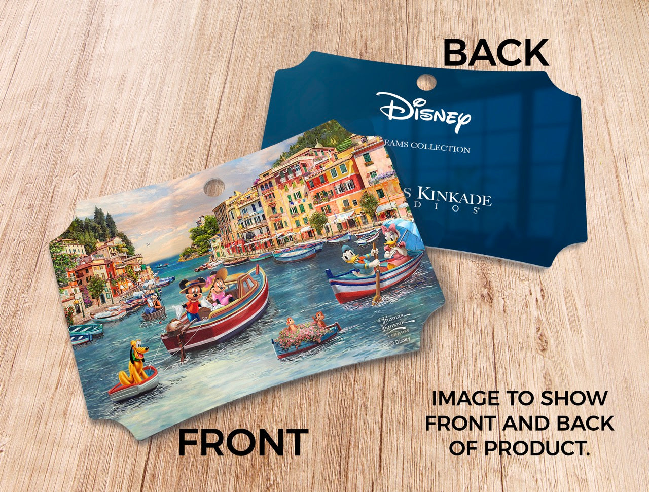 Disney (Mickey & Minnie in Italy) Hanging Metal Print AMBERL160