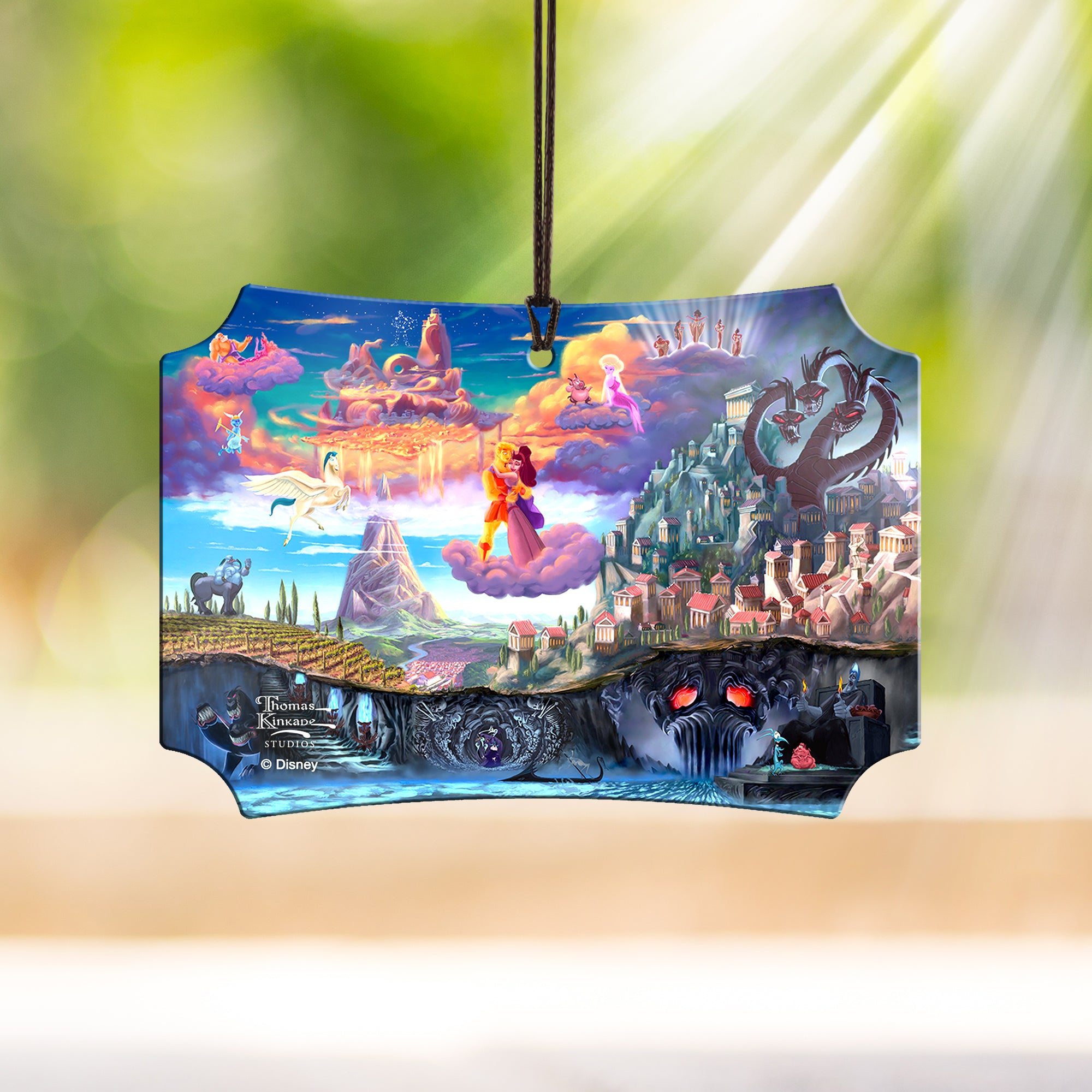 Disney (Hercules) Hanging Metal Print AMBERL164