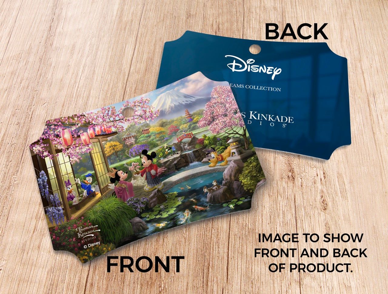 Disney (Mickey and Minnie in Japan) Hanging Metal Print AMBERL167