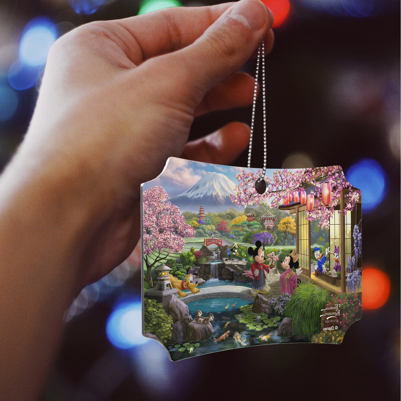 Disney (Mickey and Minnie in Japan) Hanging Metal Print AMBERL167