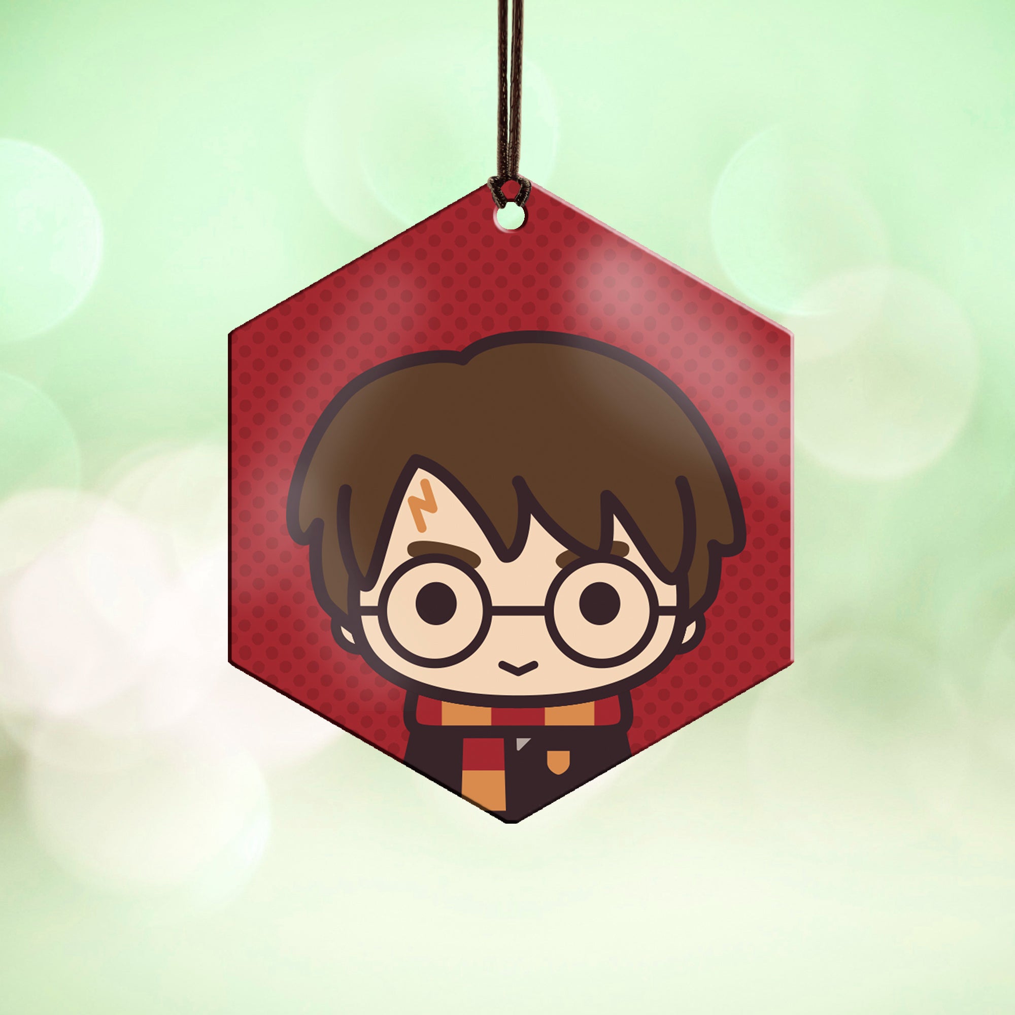 Harry Potter (Harry Potter - Chibi Cartoon) Hanging Metal Print AMHEX091