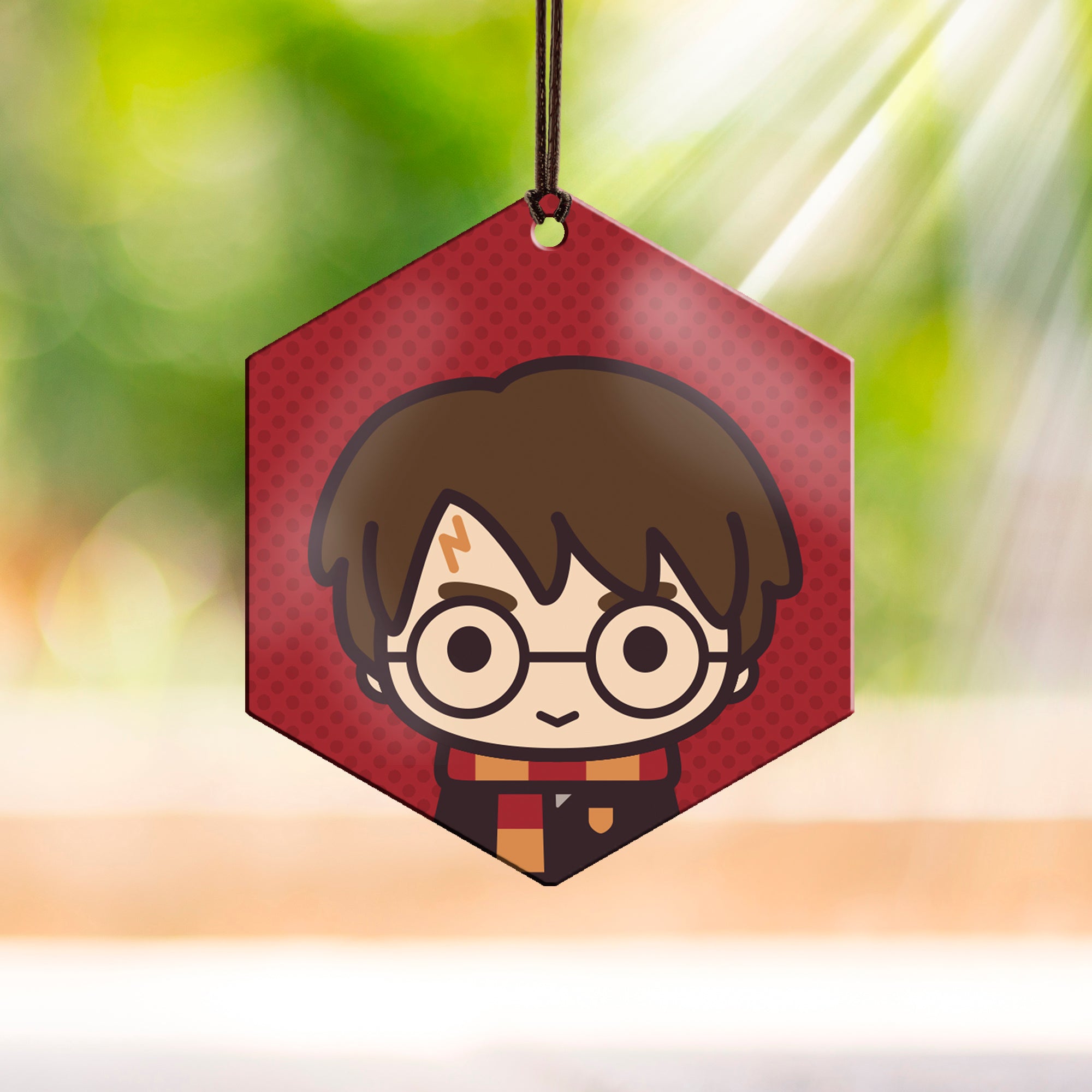 Harry Potter (Harry Potter - Chibi Cartoon) Hanging Metal Print AMHEX091