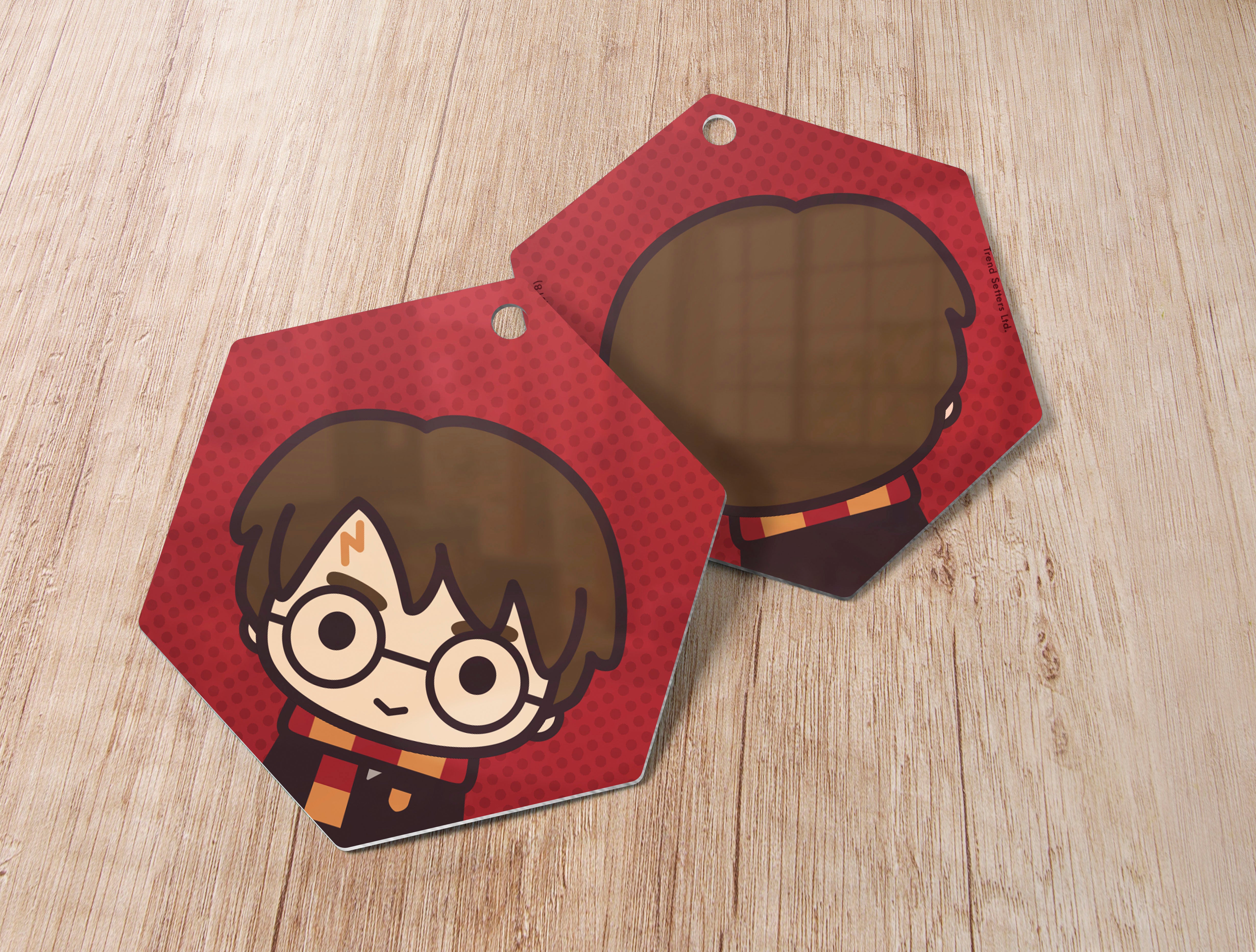 Harry Potter (Harry Potter - Chibi Cartoon) Hanging Metal Print AMHEX091