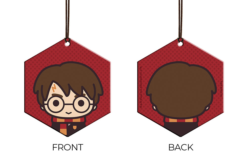 Harry Potter (Harry Potter - Chibi Cartoon) Hanging Metal Print AMHEX091
