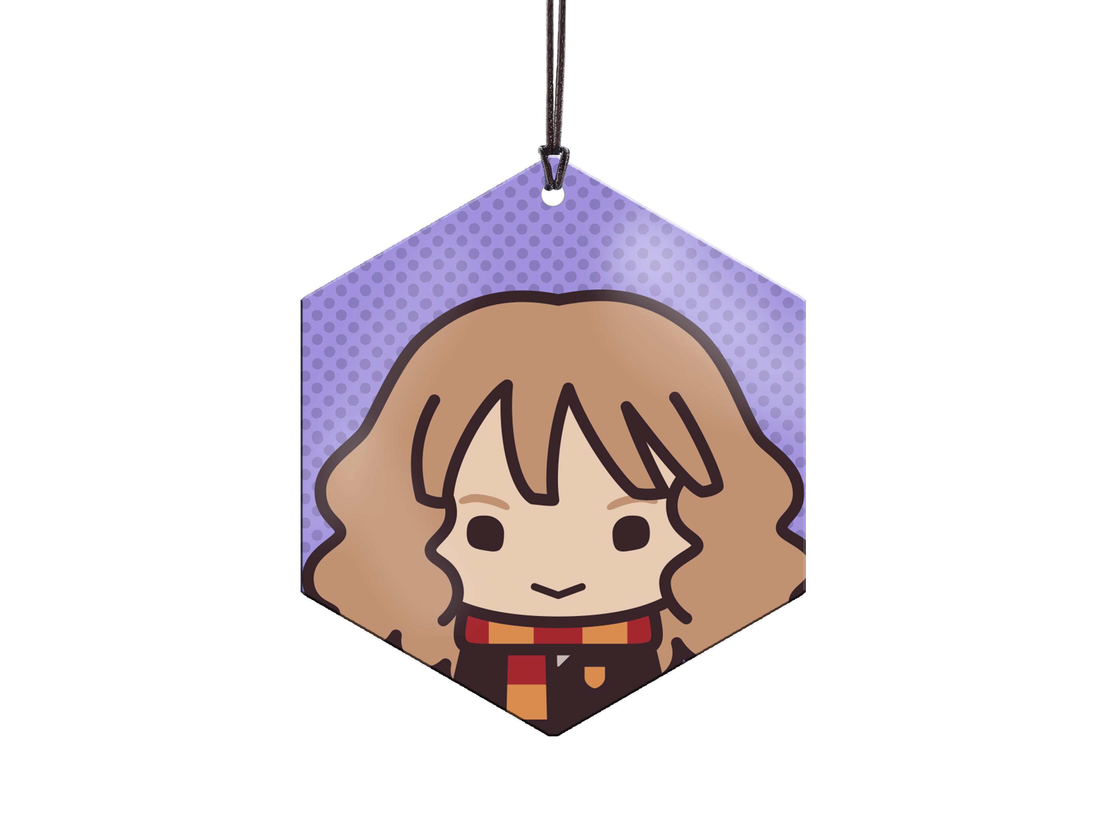 Harry Potter (Hermione Granger - Chibi Cartoon) Hanging Metal Print AMHEX092