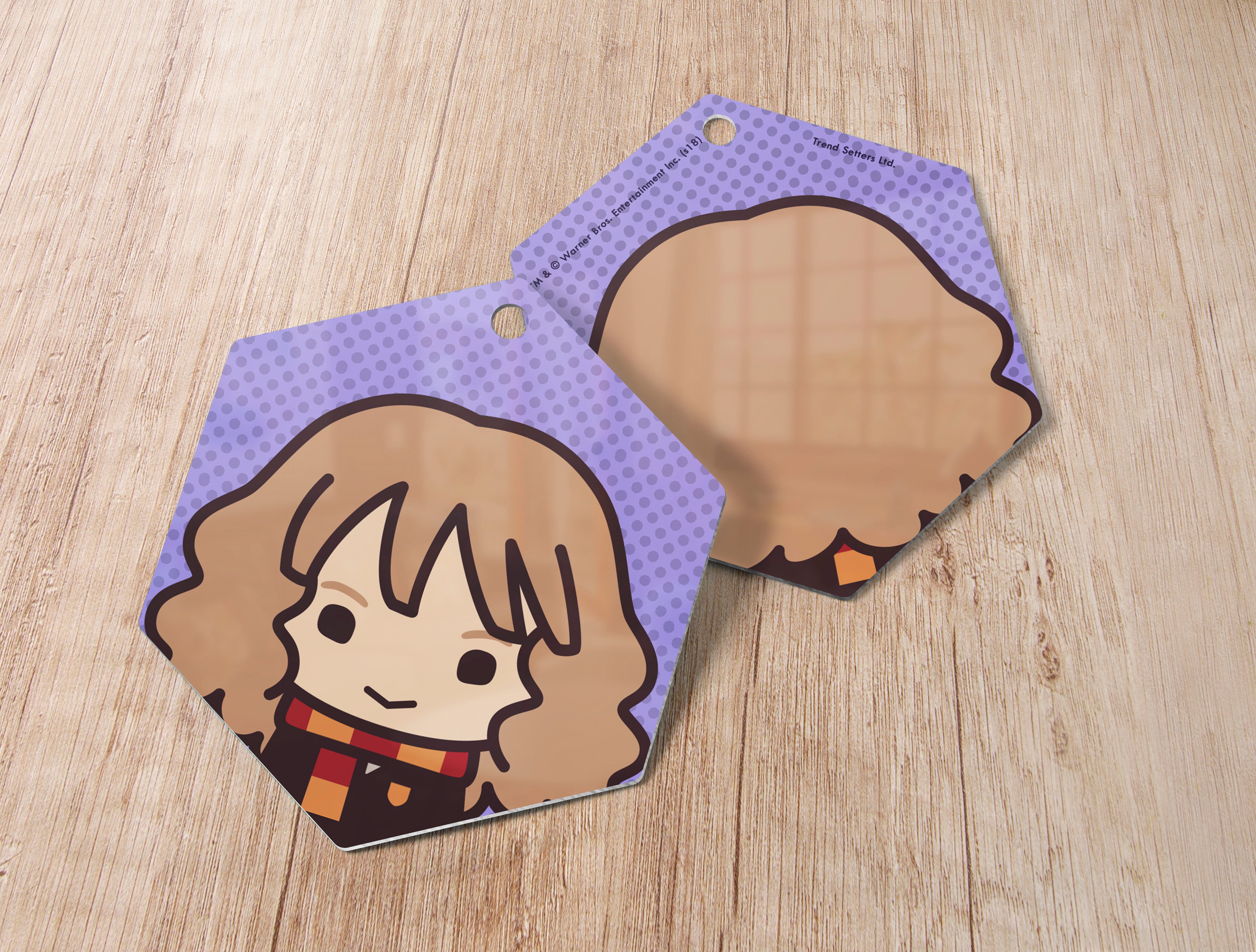 Harry Potter (Hermione Granger - Chibi Cartoon) Hanging Metal Print AMHEX092