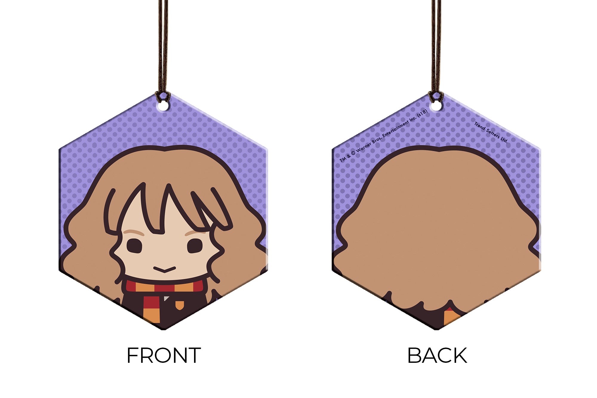 Harry Potter (Hermione Granger - Chibi Cartoon) Hanging Metal Print AMHEX092