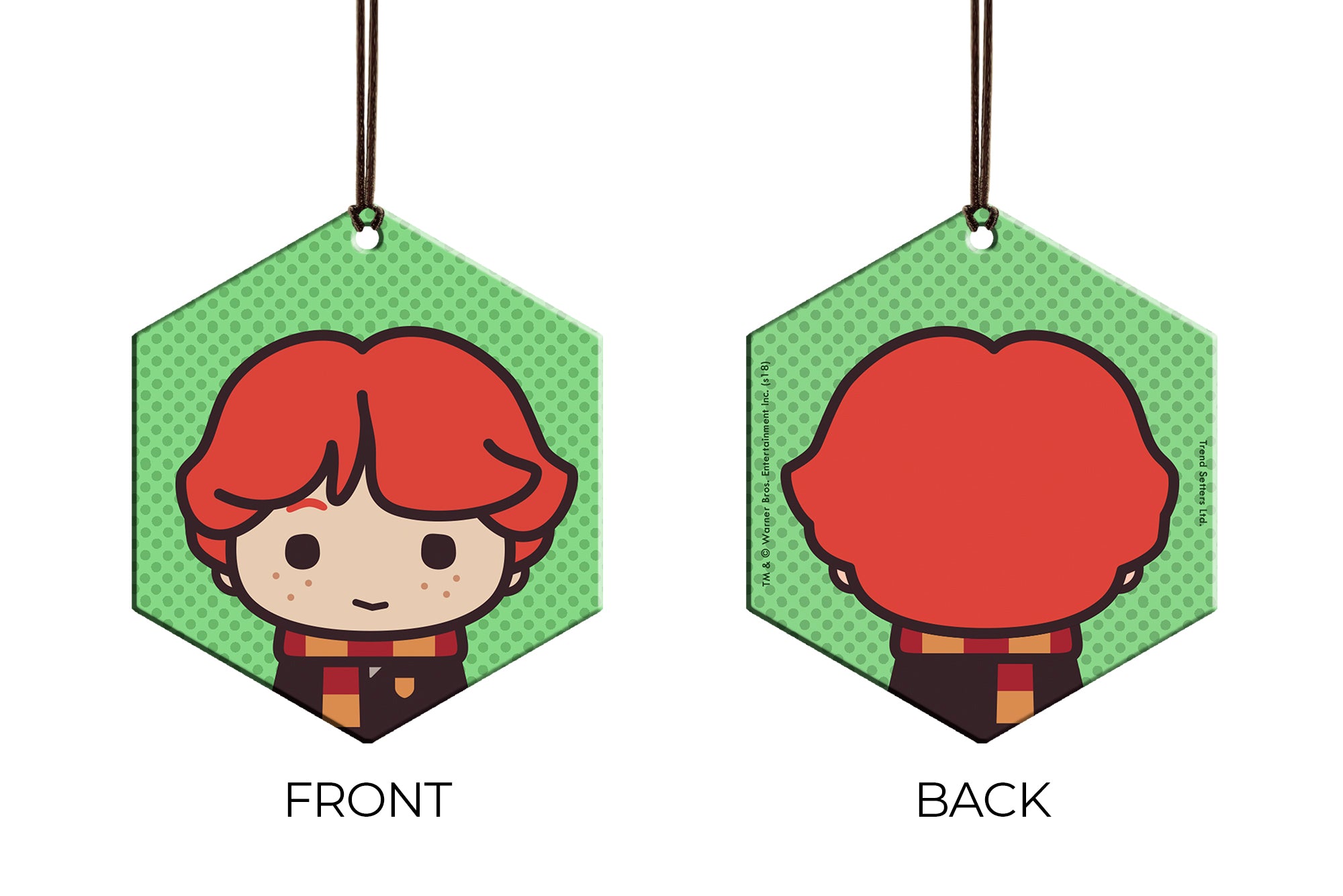 Harry Potter (Ron Weasley - Chibi Cartoon) Hanging Metal Print AMHEX093