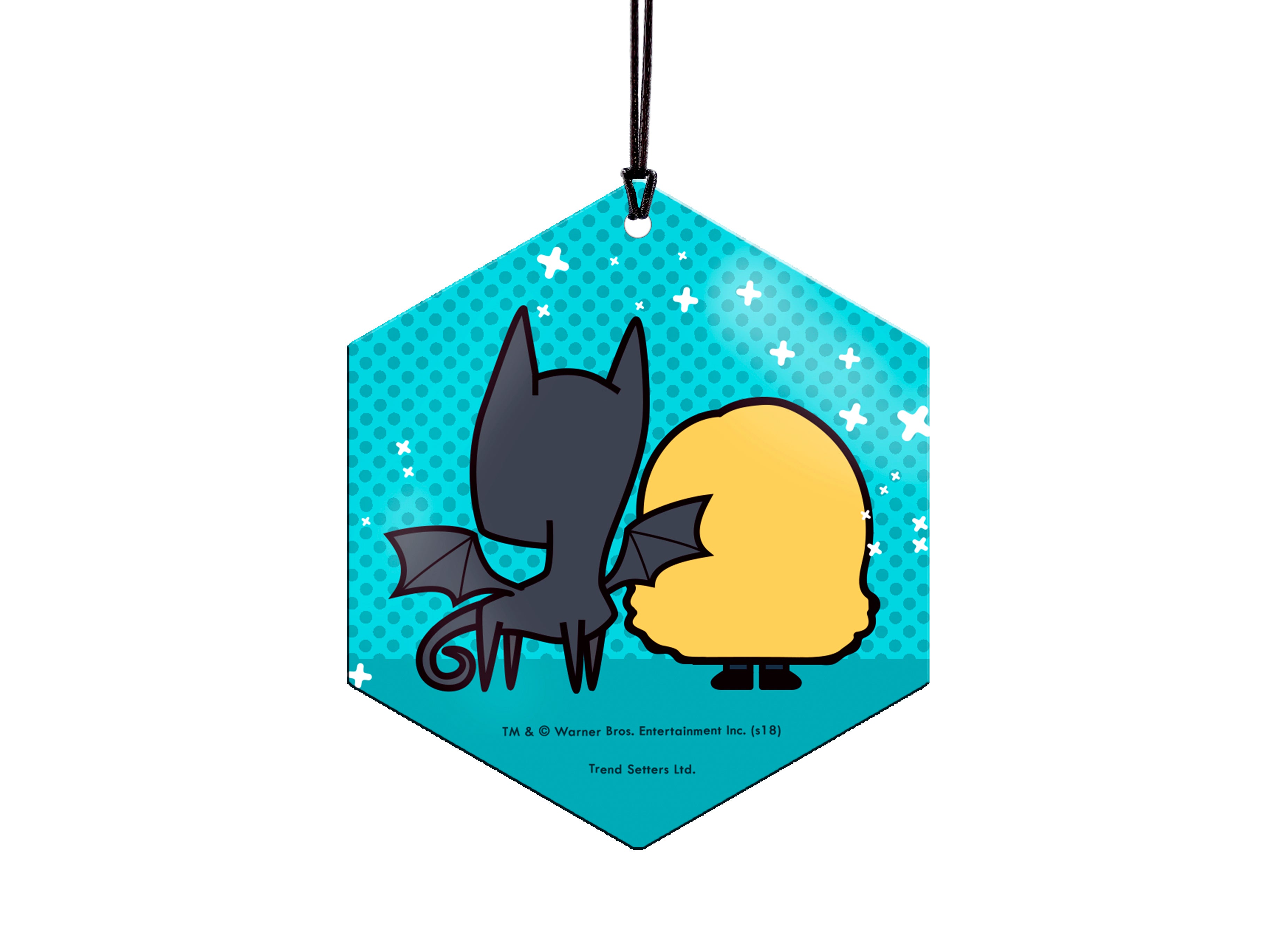 Harry Potter (Luna Lovegood and Thestral - Chibi Cartoon) Hanging Metal Print AMHEX100