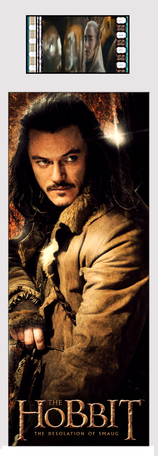 THE HOBBIT: THE DESOLATION OF SMAUG (Bard the Bowman) FilmCells™ Bookmark USBM659