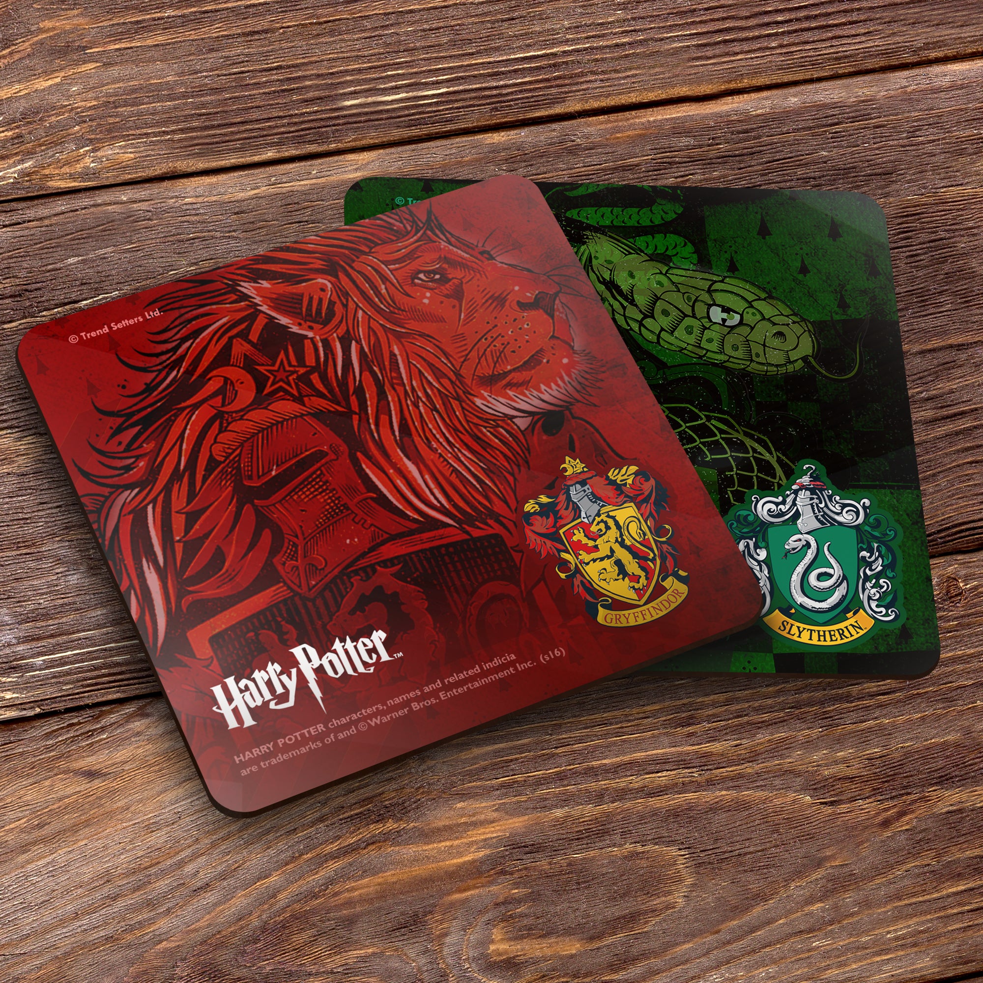 Harry Potter (Hogwarts Houses) Hardboard Coaster Set of Four CSTRHRD026