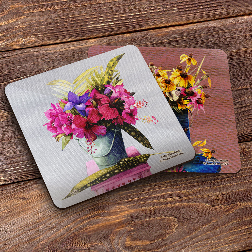 Marjolein Bastin (Flowers) Hardboard Coaster Set of Four CSTRHRD039