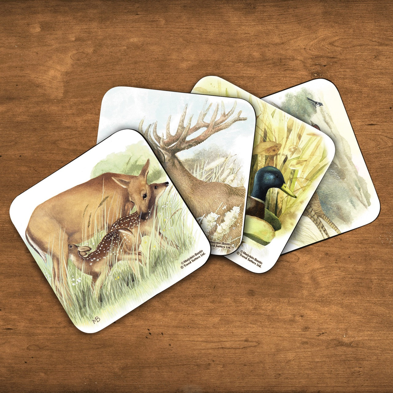 Marjolein Bastin (Animals) Hardboard Coaster Set of Four CSTRHRD040