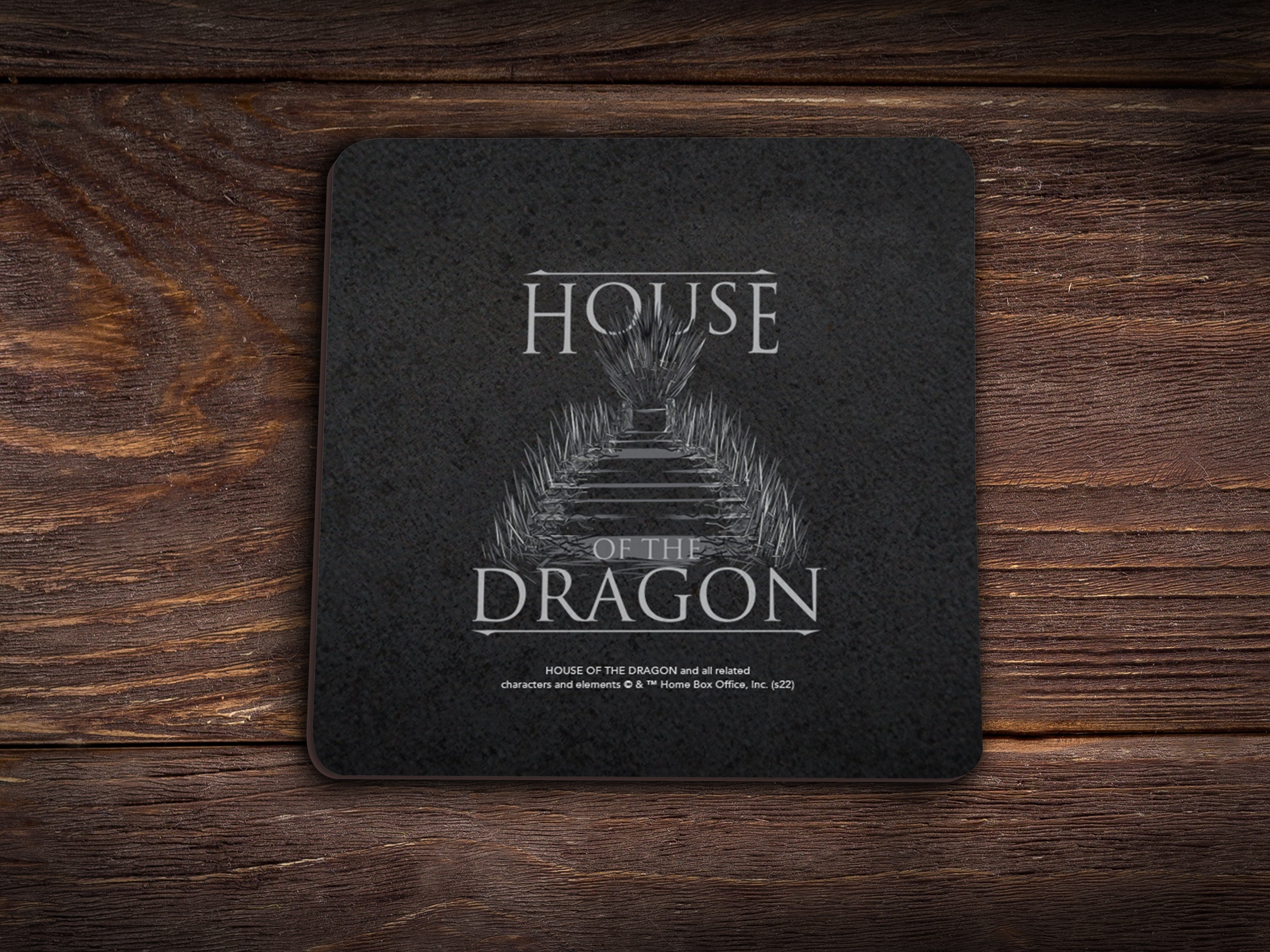 House of the Dragon (Dragon Throne) Hardboard Coaster Set of Four CSTRHRD061