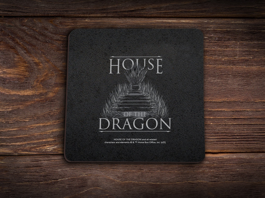 House of the Dragon (Dragon Throne) Hardboard Coaster Set of Four CSTRHRD061